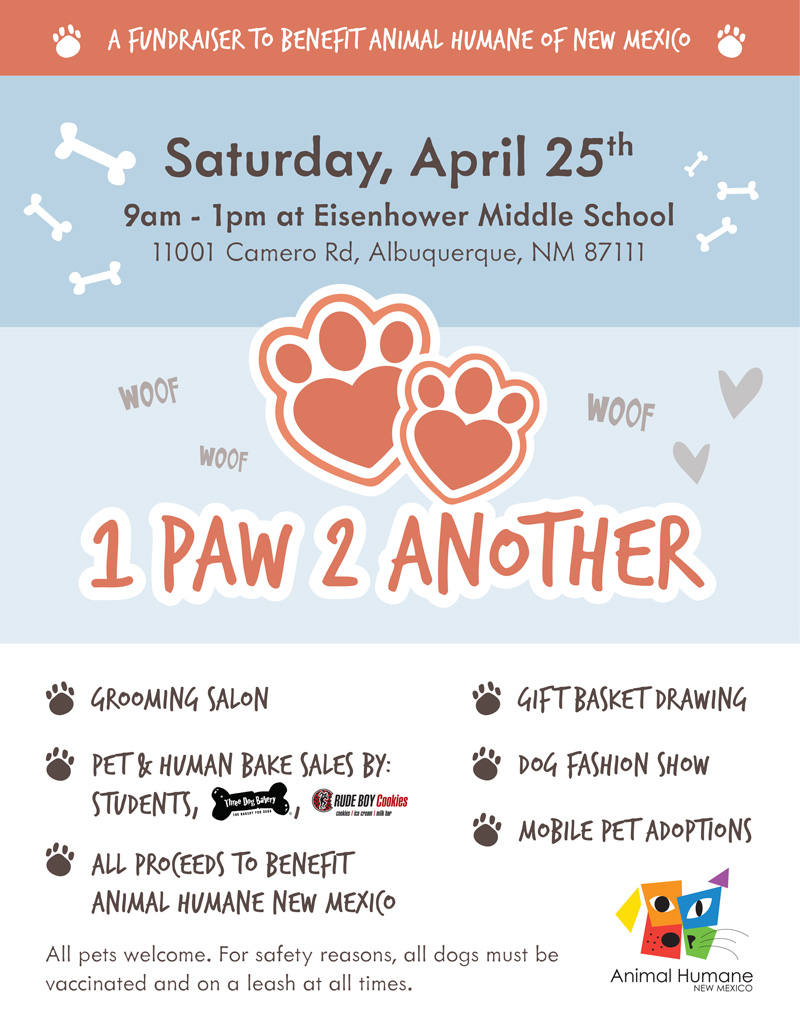 1 Paw 2 Another Poster